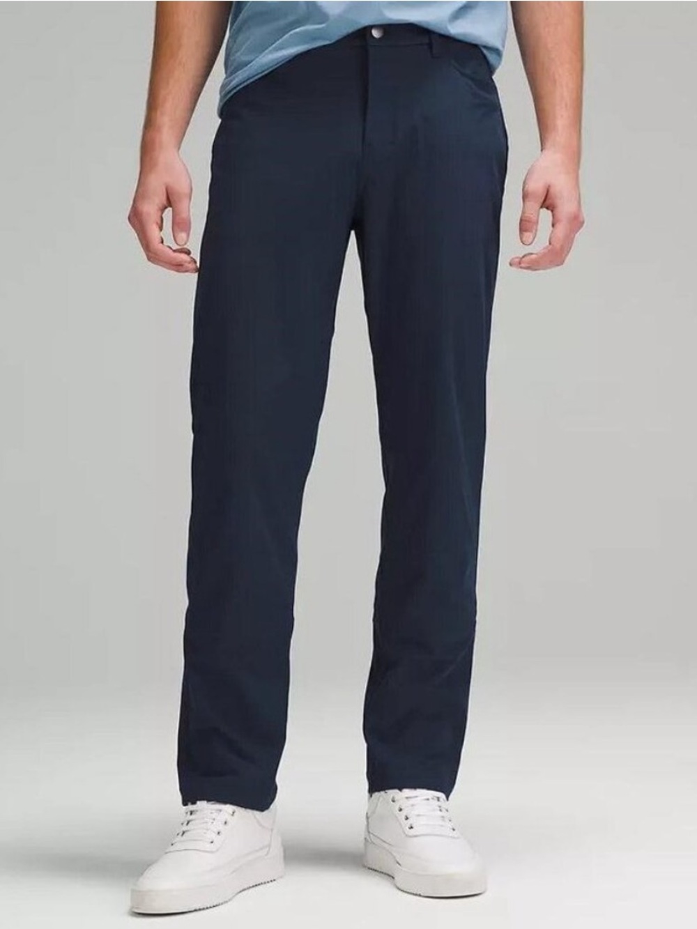 Lululemon ABC Classic-Fit 5 Pocket Pant 34"L Warpstreme Navy 38